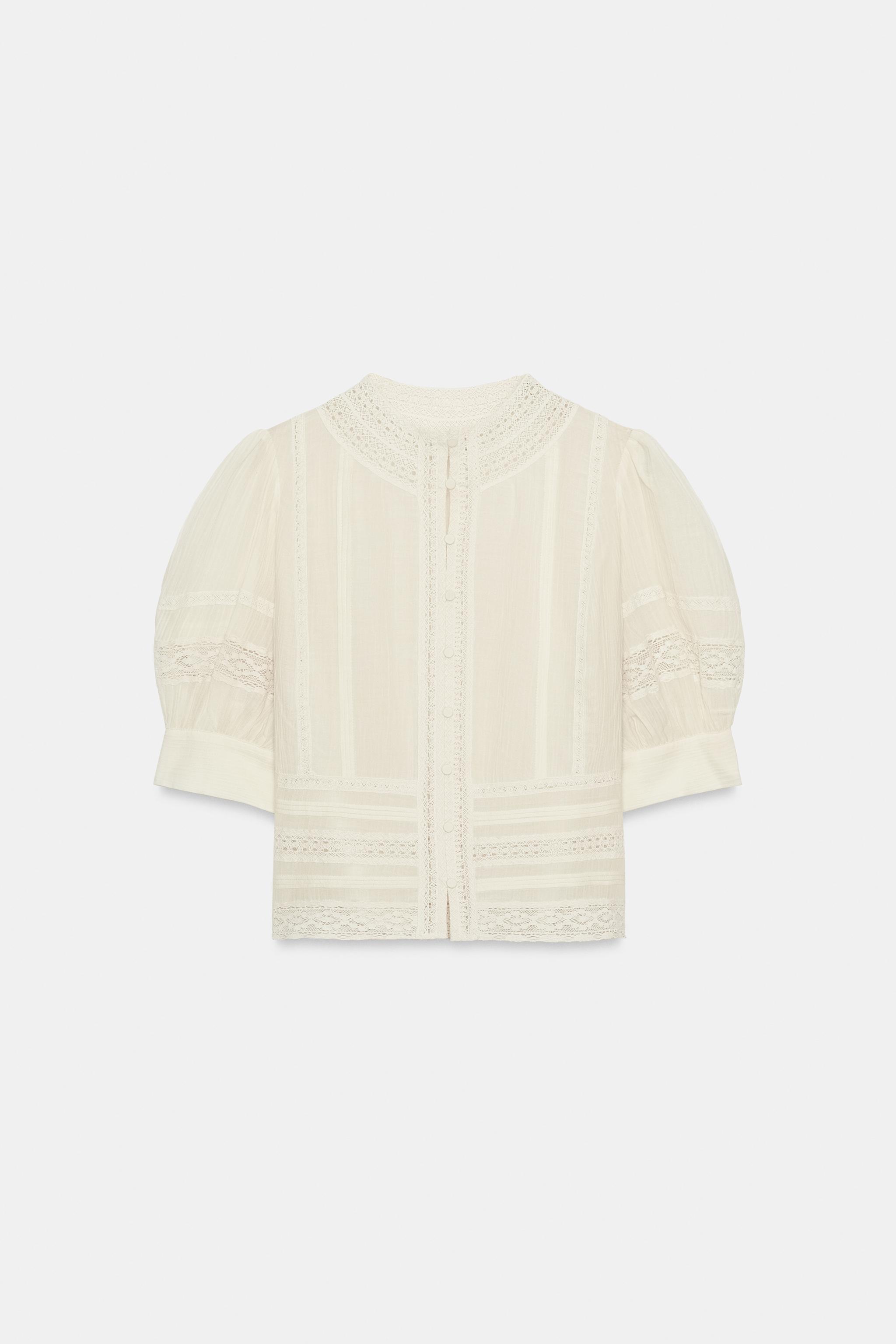 ZW COLLECTION ROMANTIC LACE BLOUSE